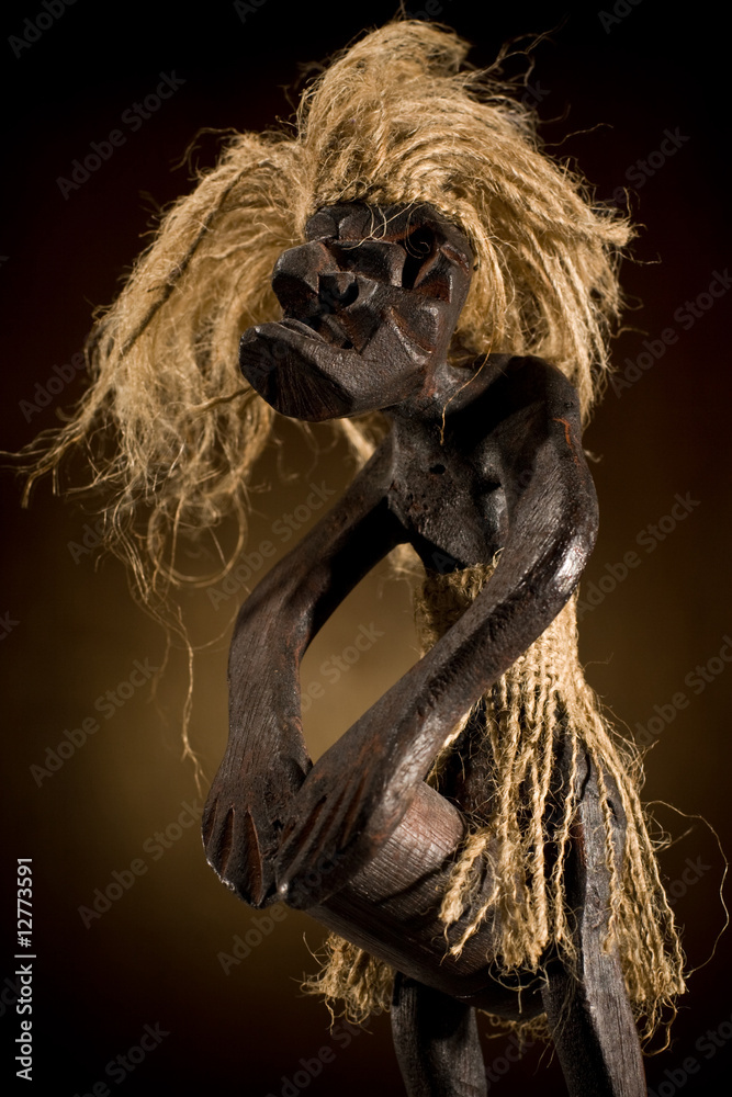 Fototapeta premium Latin Drummer Doll