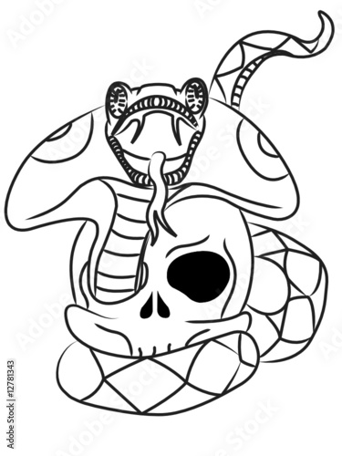 snake and scull