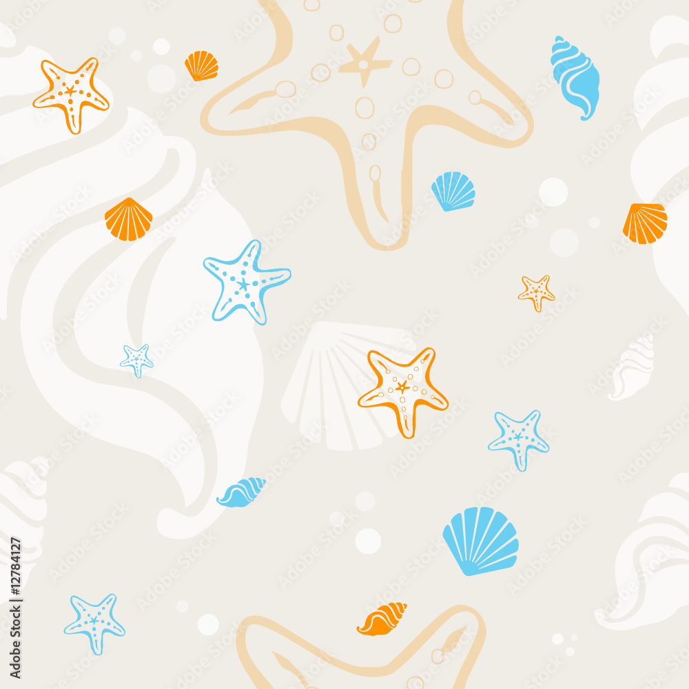 Obraz premium Summer seamless pattern