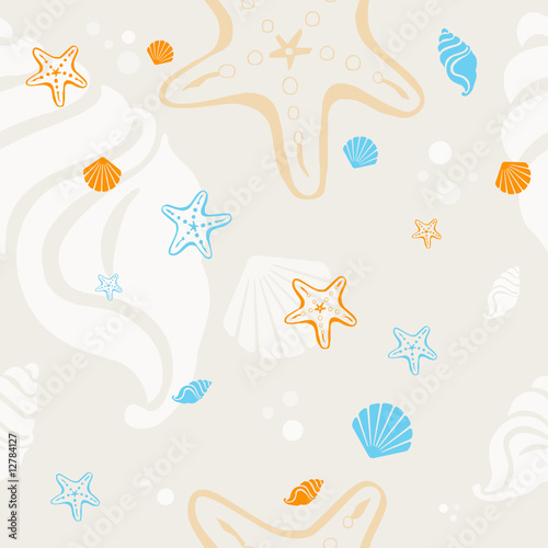 Summer seamless pattern