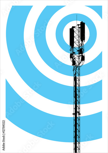 Mobile communication mast