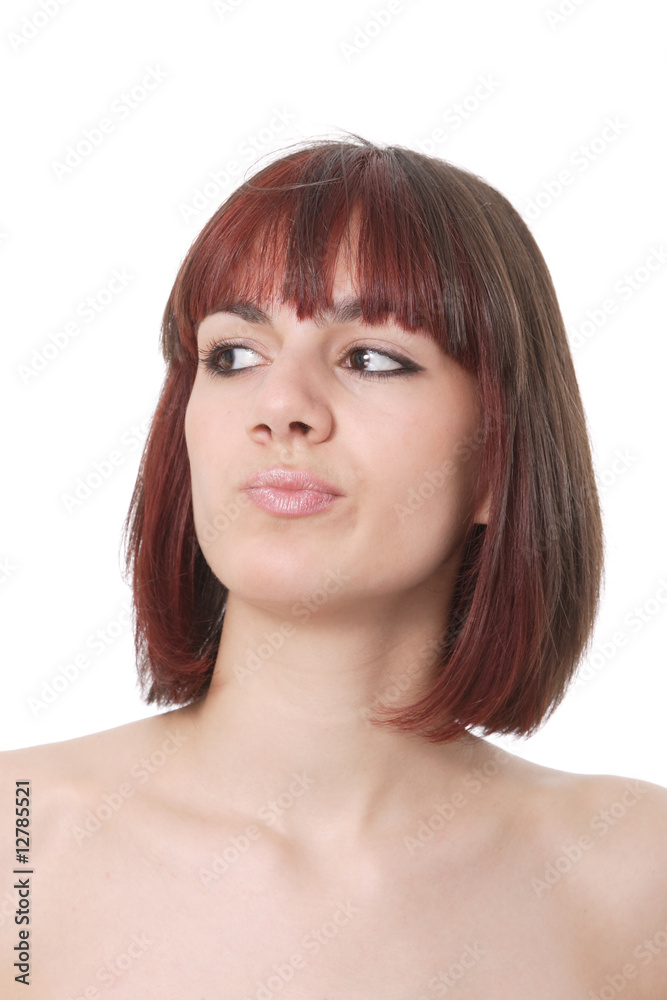 happy young woman happy young woman