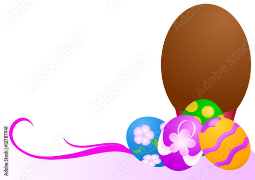 sfondo uova pasquali