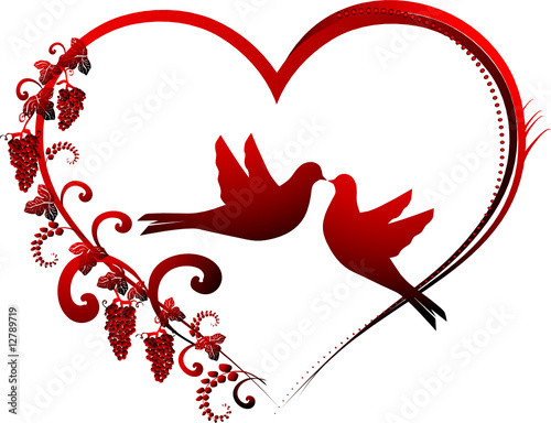 Valentine Backgrounds elements