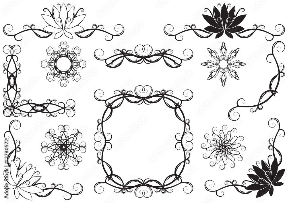 Obraz premium design elements