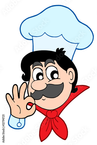 Happy chef