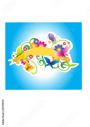 summer sky scroll