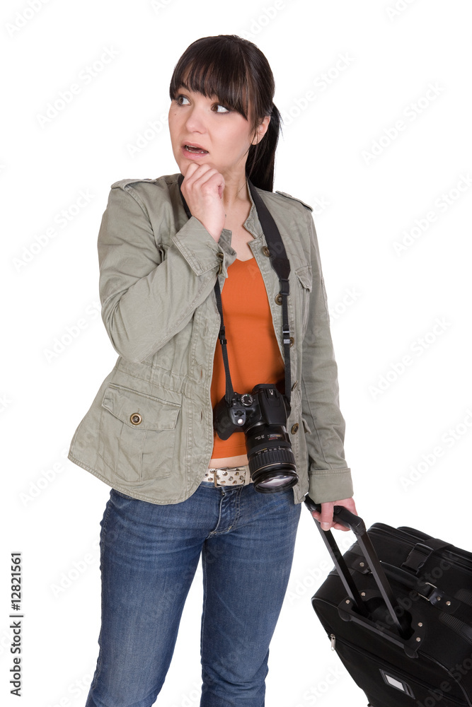 traveling woman