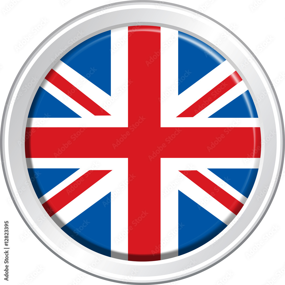Obraz premium UK Button