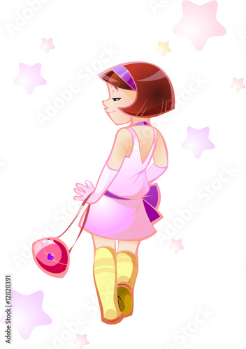 Little parisian girl