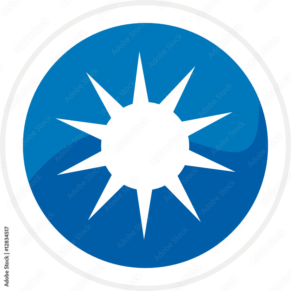 Sun web button Sun web button