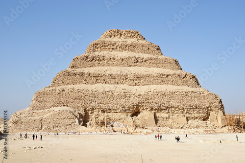 Sakkarah. Gizeh plateau. The Step pyramid