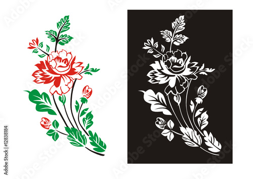 Decorative roses