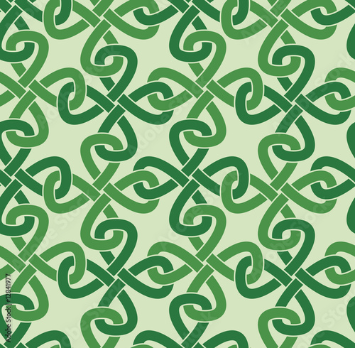 celtic knotwork web - seamless pattern