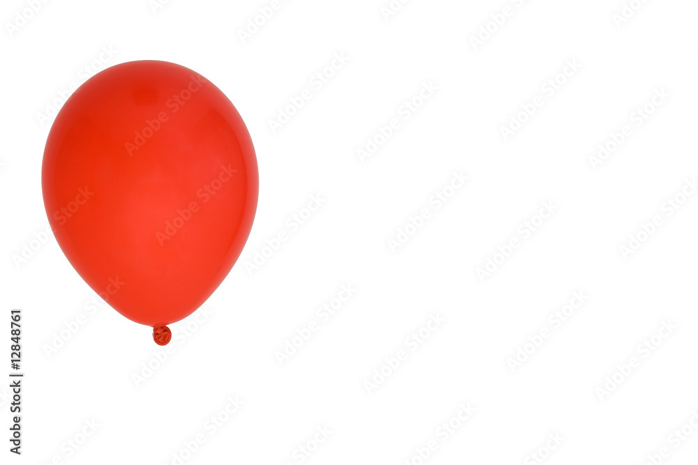 Luftballon rot