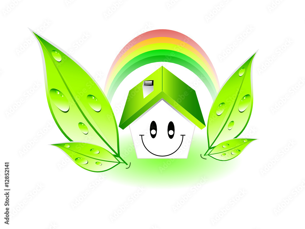 Obraz premium Green house