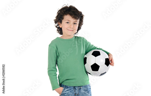 Child with soccer ball © Gelpi