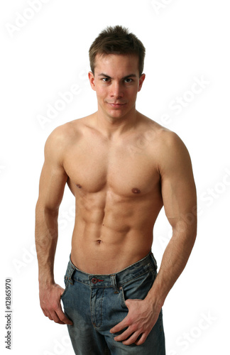 Fotografie Young Muscular Man