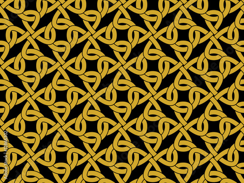 celtic knotwork - seamless pattern