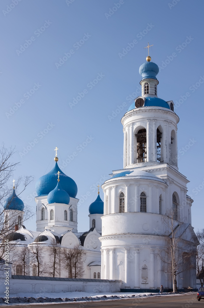 Orthodox monastery in  Bogolubovo. Russia