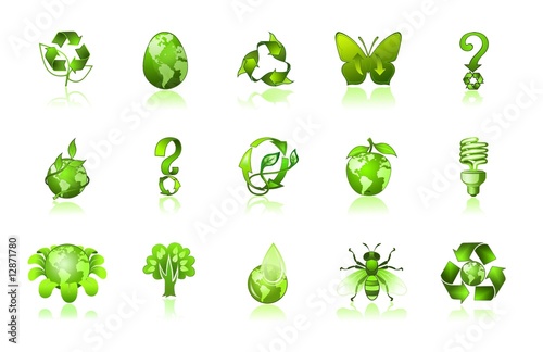icones écologie photo