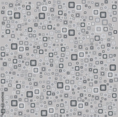 Retro abstract grey background with squares