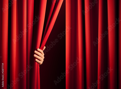 opening the curtain