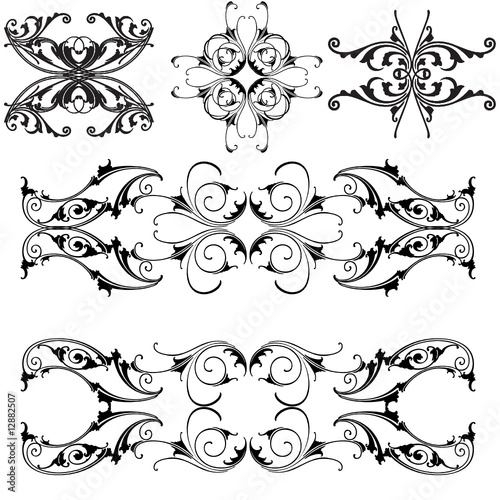 Vector flower