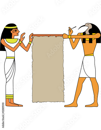 the vector set of egyptian god