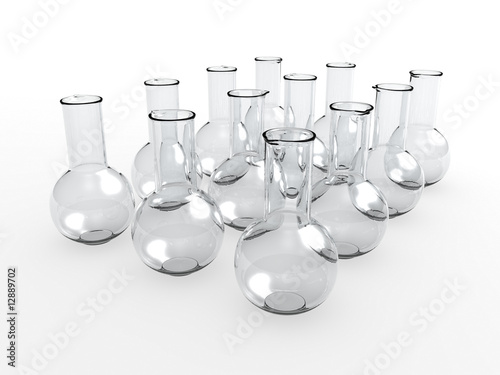 laboratory bottles