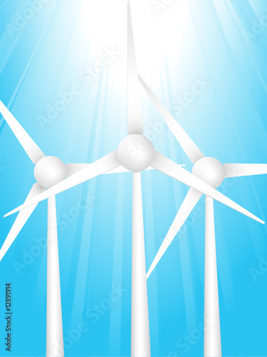 wind turbines