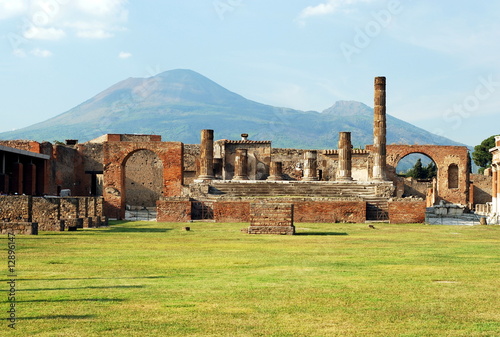 Pompei and Mount Vesuvius photo