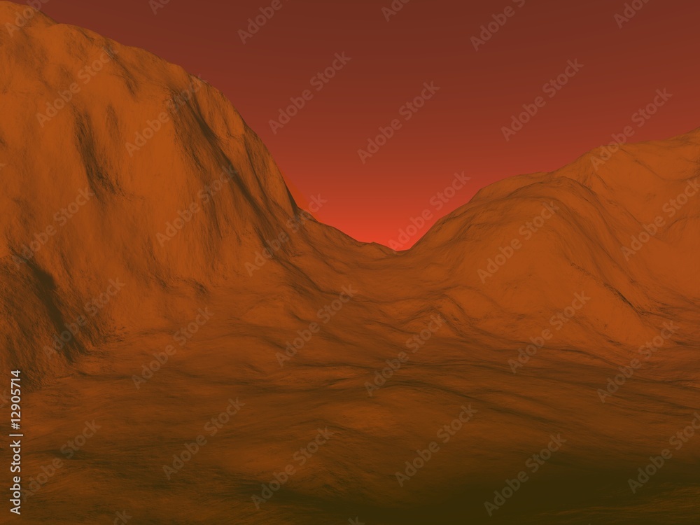 Fototapeta premium Wüste in Afrika