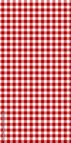 Obraz na płótnie Red picnic fabric w salonie