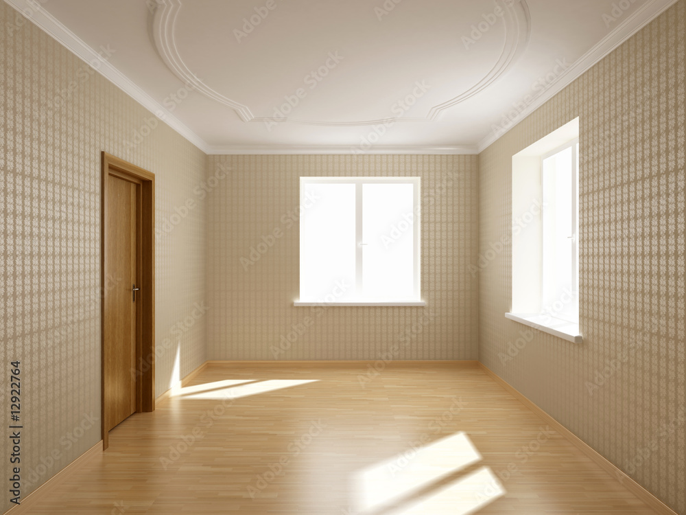 Fototapeta premium empty interior