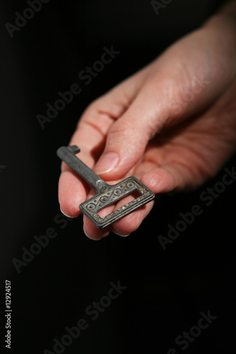 Key in hand.
