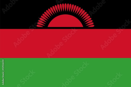 Flag of Malawi. Illustration over white background Free Download Flag of Malawi. Illustration over white background - GFXLoad