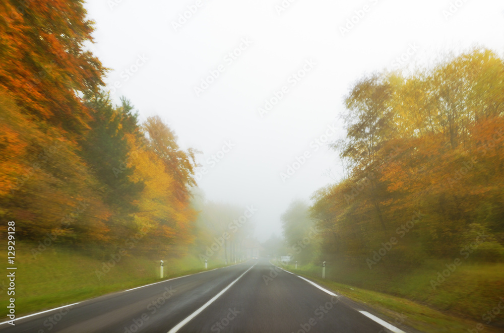 Fast Driving in Fog