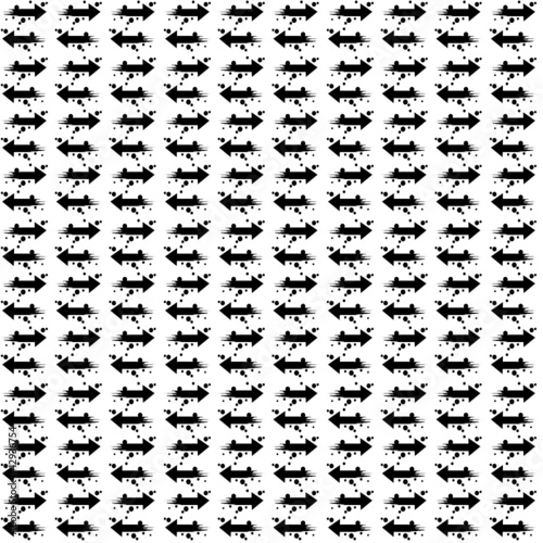 Vector Seamless pattern in modern style
