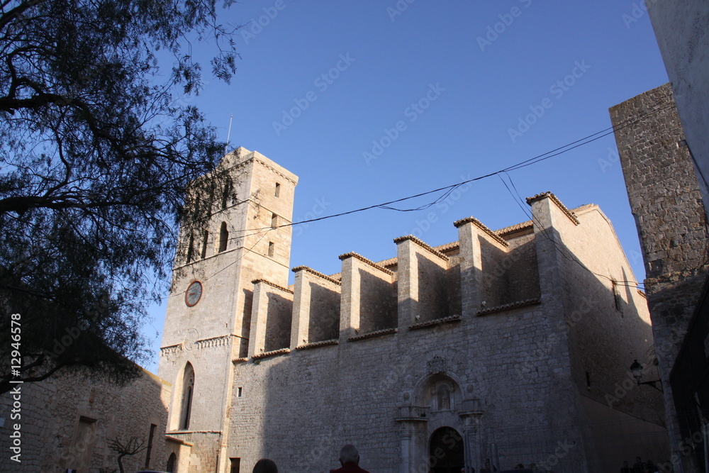 Fototapeta premium Catedral de ibiza