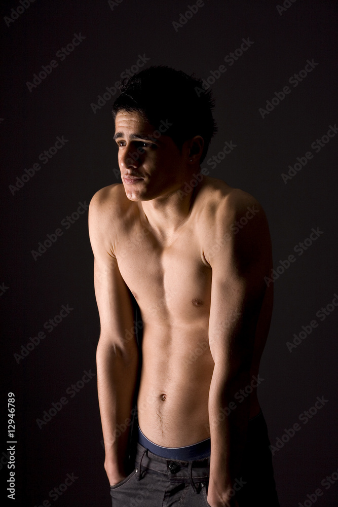 Naklejka premium fashion portrait