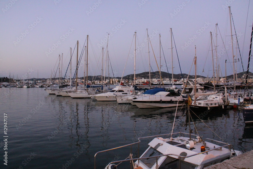 Fototapeta premium Puerto de Ibiza