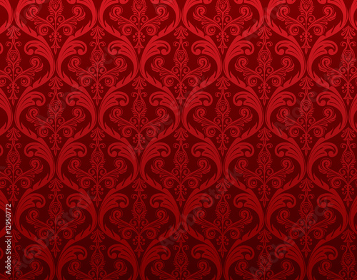 Retro floral ornament