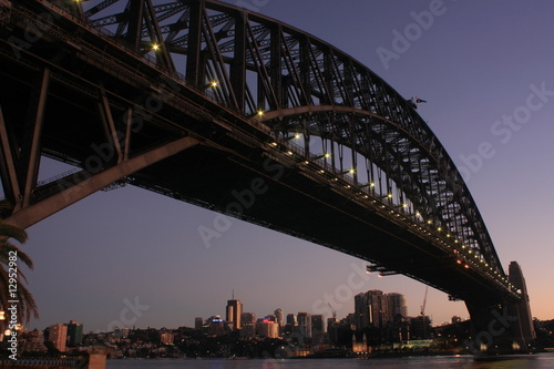 Sydney Harbour Bridge at dawn © iwikoz6