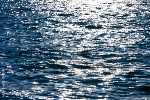 background from blue sea wa...