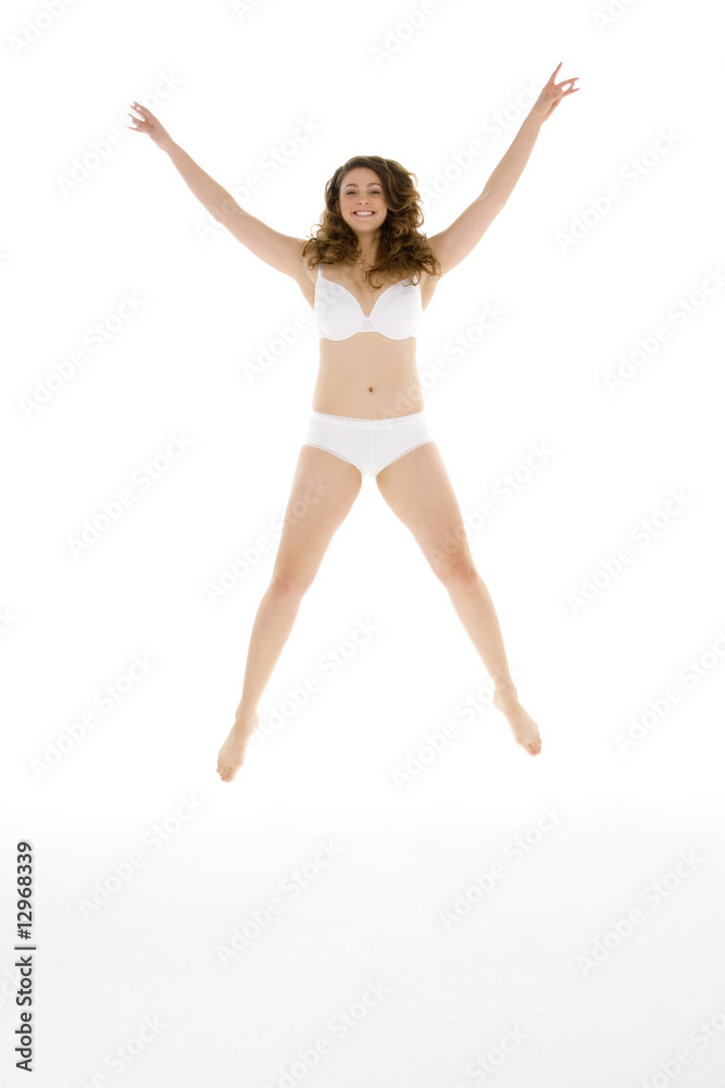 Portrait Of Woman In Her Underwear Portrait Of Woman In Her Underwear