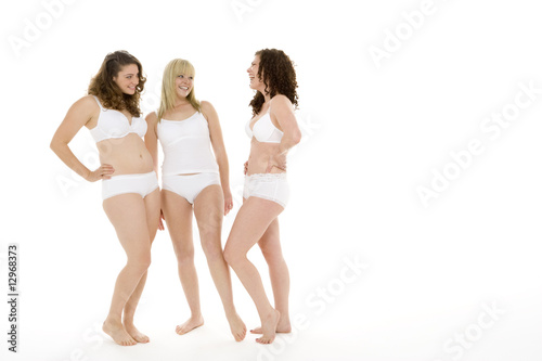 Portrait Of Women In Their Underwear