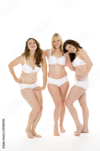 Portrait Of Women In Their Underwear