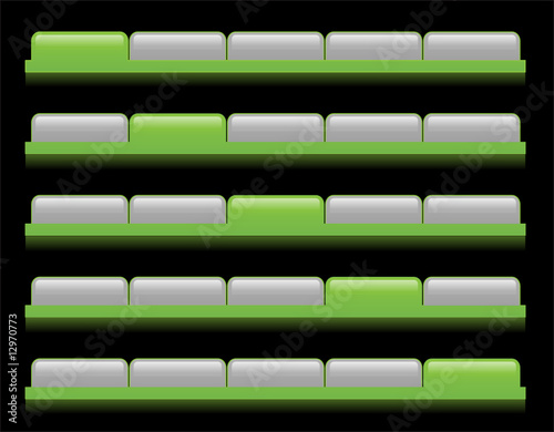 Navigation Website Tabs - G...