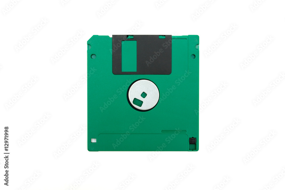 green floppy disk green floppy disk